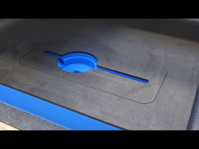 Cutting Foam Packaging on a Trident CNC Router-Knife Hybrid