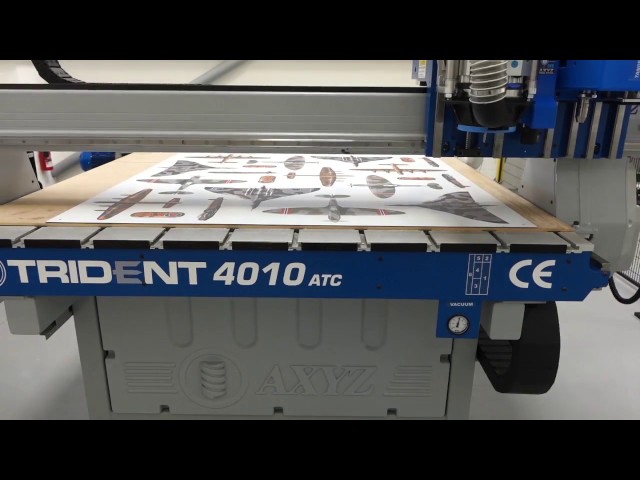 Graphics and Print Finishing Applications on a Trident CNC Router-Knife Hybrid